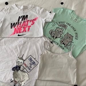 Bundle of Girls Size 6 Shirts